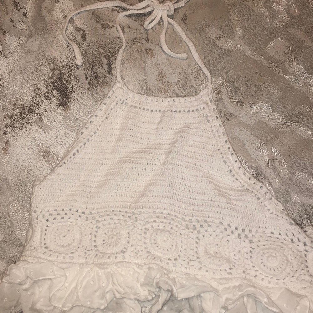 AMERICAN EAGLE MACRAME HALTER